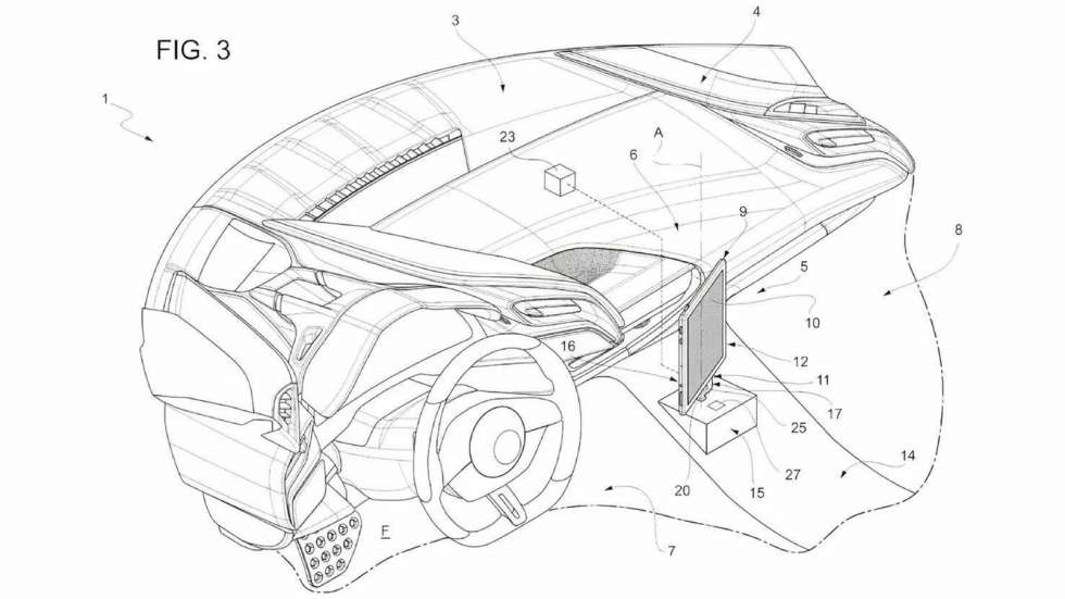 Η Ferrari ετοιμάζει «γκατζετάδικο» infotainment με περιστρεφόμενη οθόνη